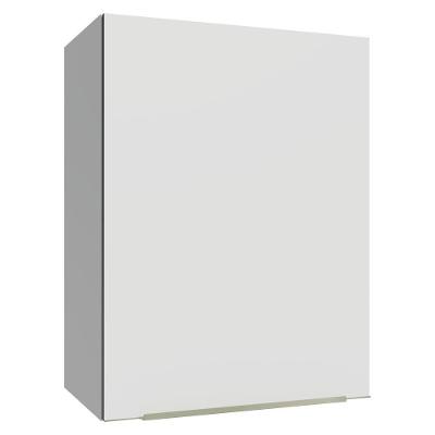 Armário Aéreo 50cm 1 Porta Branco/branco Veludo Lux Madesa Branco