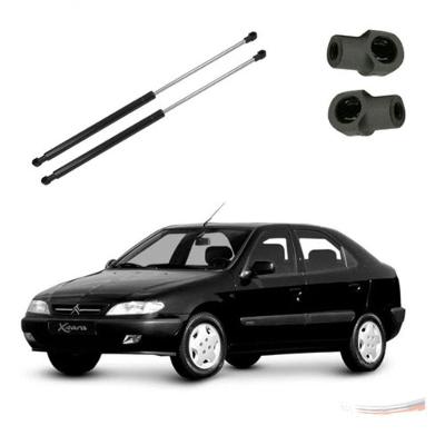 Par Amortecedor de Capô Modelo F103 para Citroen Xsara 98 a 03 com Mola a Gás Amortex