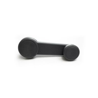 Manivela Reguladora do Vidro Porta Dianteira e Traseira F103 Courrier Fiesta Ka Ecosport Nylon Preto