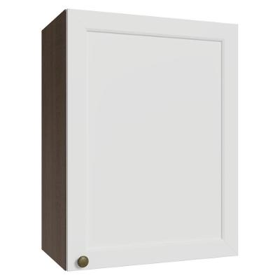 Armário Aéreo 50cm 1 Porta Rustic/branco Vik Madesa Rustic/branco