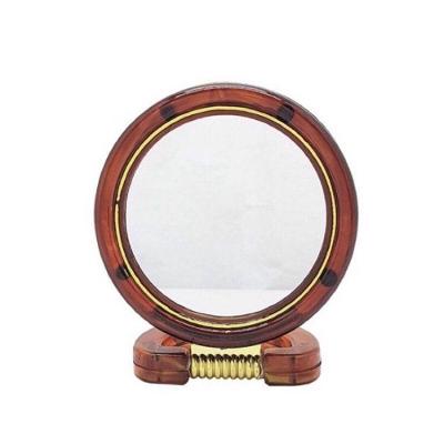 Espelho de Mesa para Banheiro Redondo Dupla Face com Aumento 2x para Maquiagem e Barba OEM