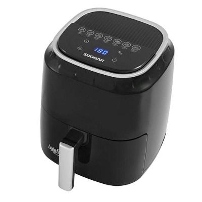 Fritadeira Air Fryer Suggar FT0042PT 4L 1200W Painel Digital Preto 220V