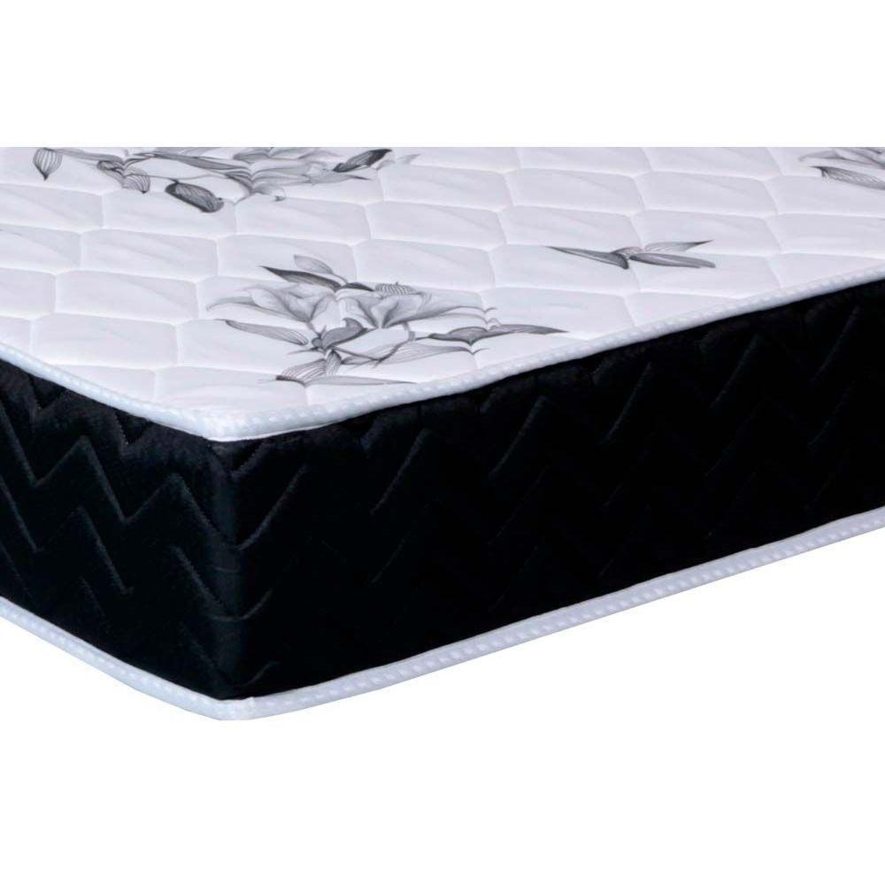 Cama Box Solteiro: Colchão Espuma Orthoflex D28 Nápoles + Base CRC Suede Black(88x188) - 4