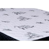 Cama Box Solteiro: Colchão Espuma Orthoflex D28 Nápoles + Base CRC Suede Black(88x188) - 3