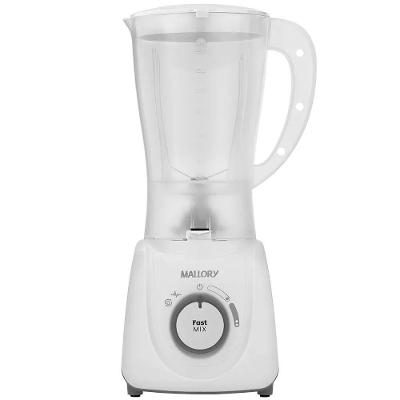 Liquidificador Mallory Fast Mix 520W 1 e 5L com Autolimpeza 2 Velocidades Branco 110V