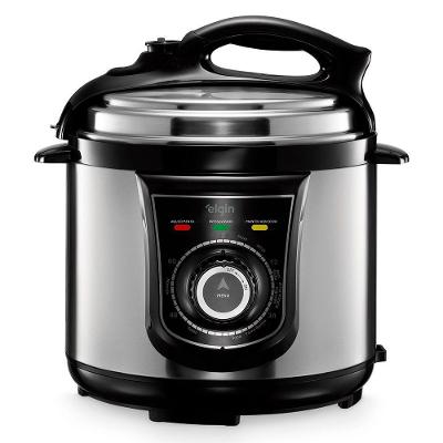 Panela de Pressão Elétrica Elgin 10 Funções 4L 840W Manter Aquecido Inox 110V
