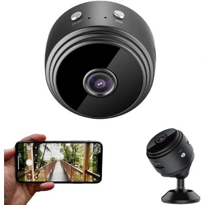 Mini Câmera Espiã Thor A9 Full HD 1080P com Visão Noturna, Sensor de Presença, Wi-Fi 2.4GHZ Preto