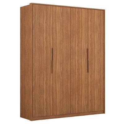 Guarda Roupa Casal Attore D43010k 4 Portas Amêndola - Demartêz