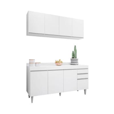 Armário Aéreo 160cm 4 Portas Lavinia - Ssx Multicoisas Branco