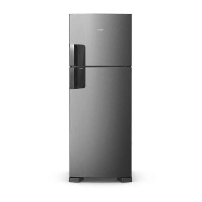 Geladeira Consul Duplex Frost Free 455L com Prateleiras de Vidro CRM53MK Inox 110V