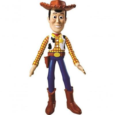 Boneco de Brinquedo Woody Toy Story Articulado em Vinil Atóxico Marrom Premium Colchões