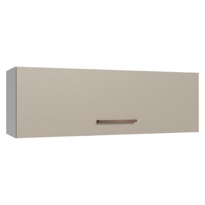 Armário Aéreo 100 Cm 1 Porta Basculante Bc Agata Madesa Branco/crema
