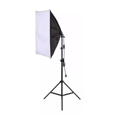 Softbox de Luz Contínua Oem Softbox 50x70cm Soquete E27 Kit com Tripé com Tela Difusora
