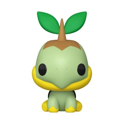 Boneco Colecionável Turtwig em Vinil da Série Pokémon Verde Funko Pop!