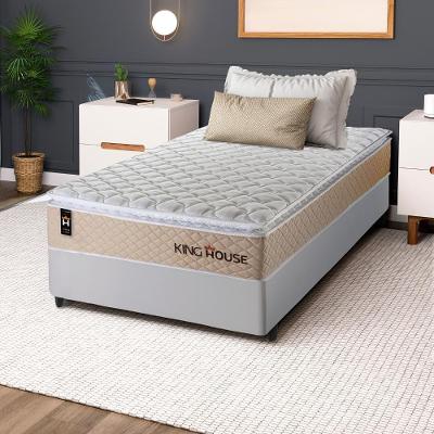 Cama Box Molas Ensacadas Alford Solteiro 88x188 King House