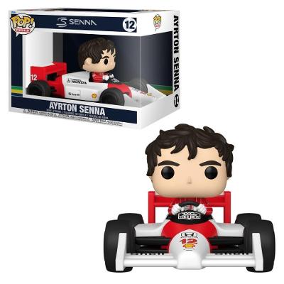 Boneco Funko Pop! Rides Super Deluxe Mclaren - Ayrton Senna