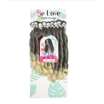 Cabelo Orgânico Cabelo Sunshine Ondulados Encaracolados para Penteados 75cm T4-613 Be Love OEM