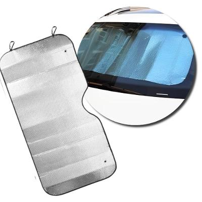 Protetor Solar para-brisas Metálico Dobrável para Interior de Carro com Ventosas Fullcommerce