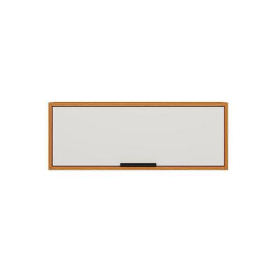 Armário Aéreo Geladeira 1 Porta 80cm Ravena Freijo Uv Off Acetinado - Ssx Multicoisas