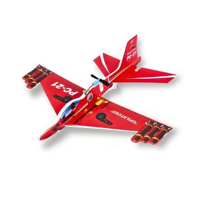 Avião Planador de Brinquedo com Motor a Bateria Recarregável Carregamento USB Branco