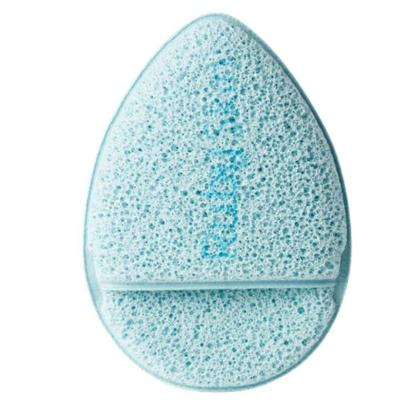 Esponja Esfoliante Facial e Corporal Puff Ruby Skin para Limpeza Profunda Azul Ruby Rose