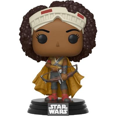 Boneco Colecionável Pop Star Wars Rise Of Skywalker Jannah 315 com Pose Dinâmica Funko Pop!