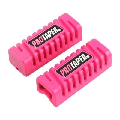 Pedaleira Traseira Rosa Jd101 para Cg 160 Titan Fan Start Cb 250f Protaper Motocross Powermotor Oem
