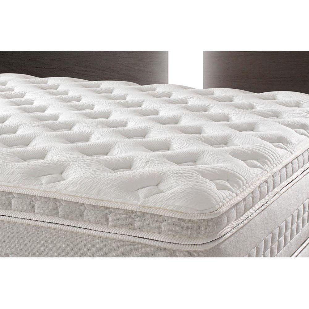 Cama Box Baú Casal: Colchão Molas Anjos MasterPocket Ensacadas Impressione + Base CRC Suede Black(138x188) - 4