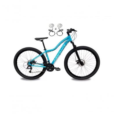 Bicicleta Aro 29 Absolute Hera Feminina 24v Alumínio Freio Hidraulico Garfo Suspensão Azul 17