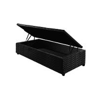 Cama Box Baú Casal: Colchão Espuma D33 Paropas Pasquale + Base CRC Suede Black(138x188) - 5