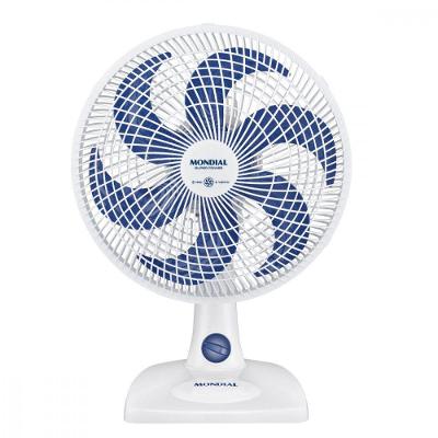 Ventilador de Mesa Mondial 30cm 6 Pás 3 Velocidades Branco 110V