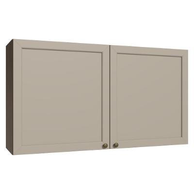 Armário Aéreo 120 Cm 2 Portas Rustic-crema Vik Madesa Rustic-crema