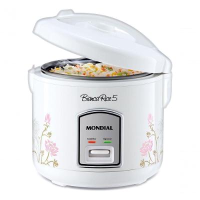Panela de Arroz Elétrica Bianca Rice 5 NPE-05-5X 5 Xícaras 400W com Cuba Antiaderente 110V
