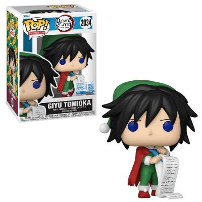 Boneco Funko Pop! Demon Slayer Giyu Tomioka (roupa Natalina)