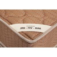 Cama Box Casal: Colchão Molas Bonnel Ortobom Hotelaria Multilastic Orthotel + Base CRC Suede Brown(138x188) - 4