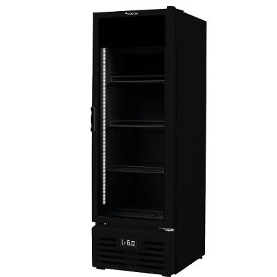 Cervejeira Porta De Vidro 284l Vcfc284-1v065 Black 127v