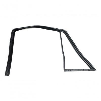 Canaleta de Porta Traseira Esquerda F103 Volkswagen Gol e Parati 1998 a 2014 Preto Uniflex