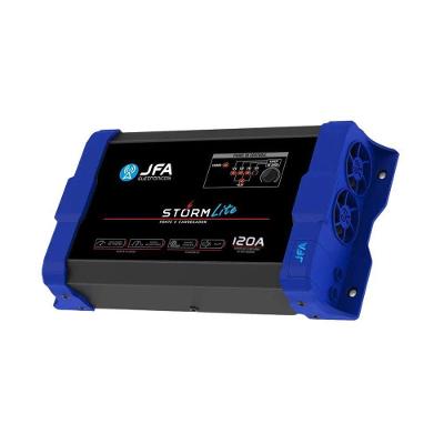 Fonte Carregador de Bateria Automotivo Auto Storm Lite 120A para Veículos com Carregamento Rápido