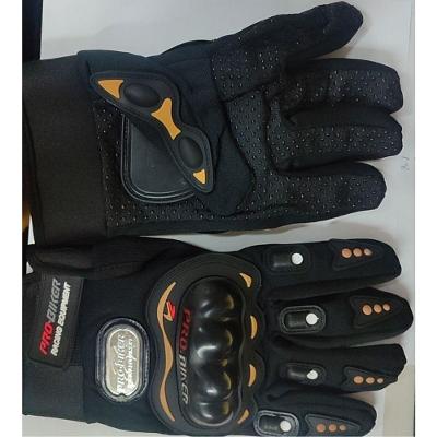 Luva para Motoqueiro Uso em Moto e Bicicleta Tamanho Único Preto com Proteção nos Dedos OEM