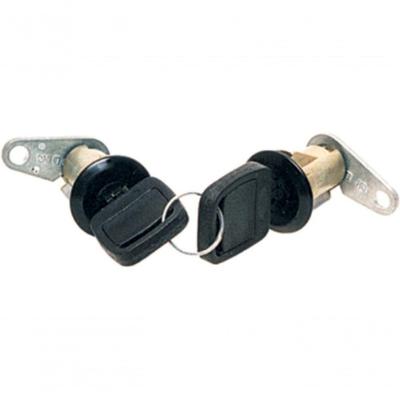 Par de Cilindros de Portas Pampa [F103] Compatível com Ford com Chave Universal