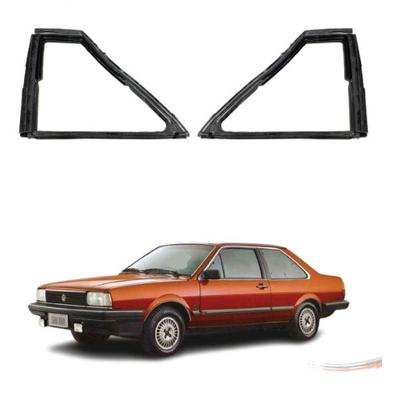 Par Borracha quebra-vento para Vidro Lateral Quantum Santana G1 1984 a 1991 Compatível