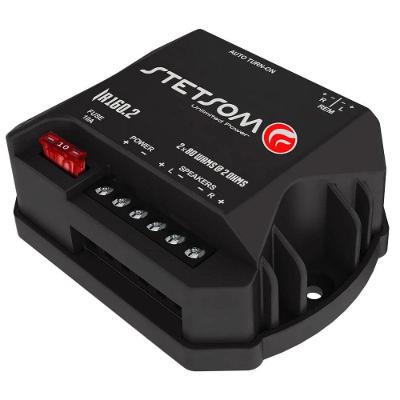 Módulo de Potência Automotivo para Som Iron IR 160.2 2R 2 Canais 160W Veicular Stetsom
