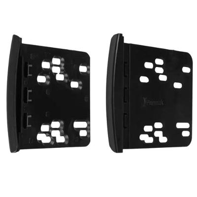 Moldura 2 Din para Painel Modelo 89-C2 Ford Ka Focus Escort Ranger F250 Preto Permak