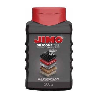 Silicone Gel para Interiores Automotivos Carro Novo Limpa, Protege e Dá Brilho 200G Jimo