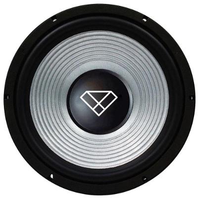 Subwoofer Automotivo para Som Veicular Subwoofer Leson Prata 12 Polegadas 200W RMS 4 OHMS Leson
