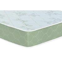 Cama Box Queen: Colchão Espuma D33 Castor Sleep Max + Base CRC Courano White(158x198) - 3