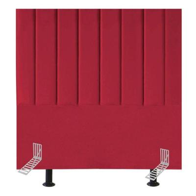 Cabeceira Estofada Cama Casal Box Queen 160 Cm Catarina Suede E Frame vermelho