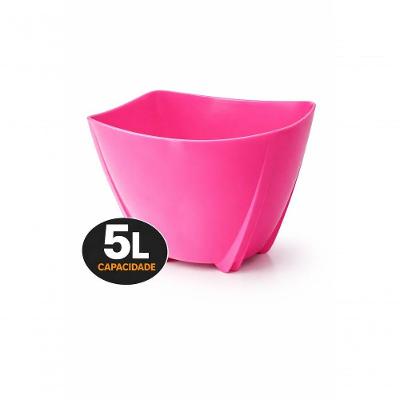 Champanheira Rosa 5l Balde De Gelo Cachepô Utensílios Festa Bar Restaurante
