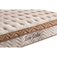 Cama Box King: Colchão Molas Masterpocket Ensacadas Paropas Eco Linho + Base White(193X203) - 9