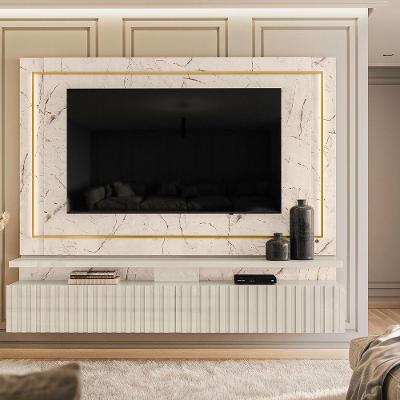 Bancada Suspensa Gaia Calacata/off White - Vrk Comercio On-line